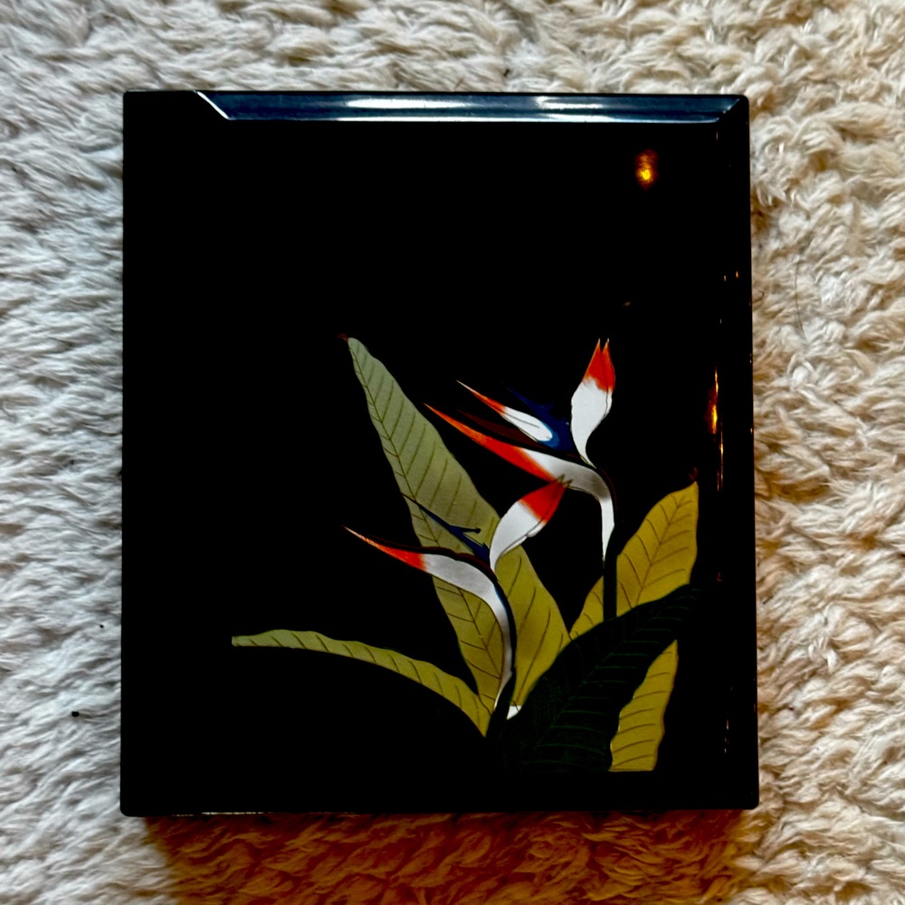 Otagiri rare black lacquered Photo album